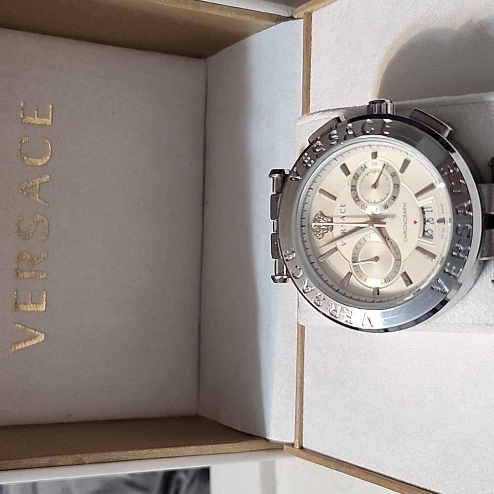 Versace Watch with box and Authentication card